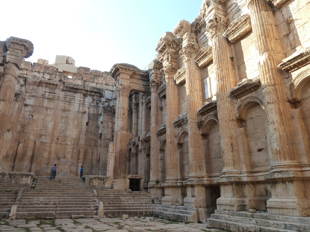Bacchus Temple in Baalbeck