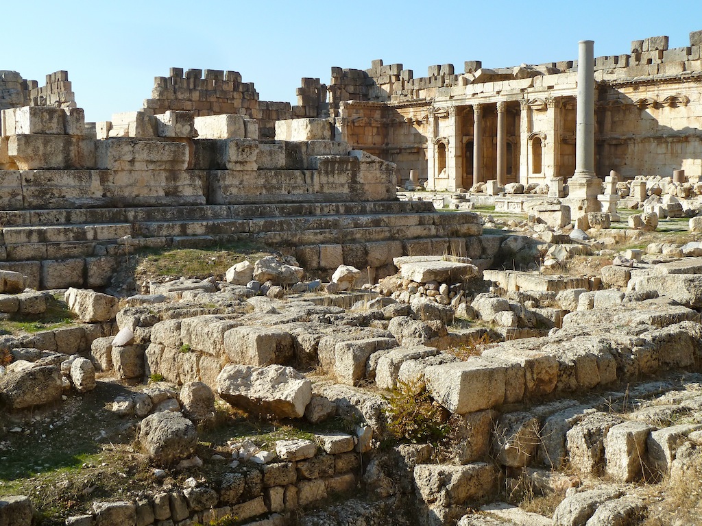 Close up of Courtyard