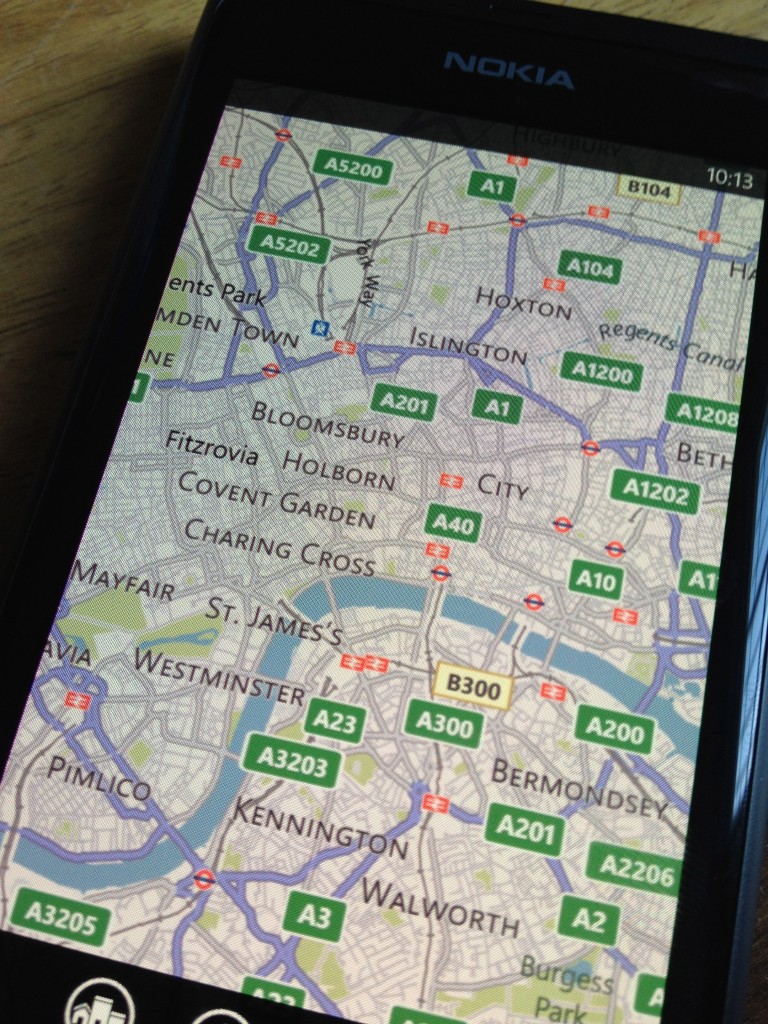 Nokia Lumia 800 - Maps Nokia Lumia 800 - Maps