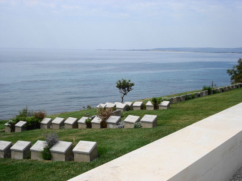 Cemetery on ANZAC Cove Cemetery on ANZAC Cove