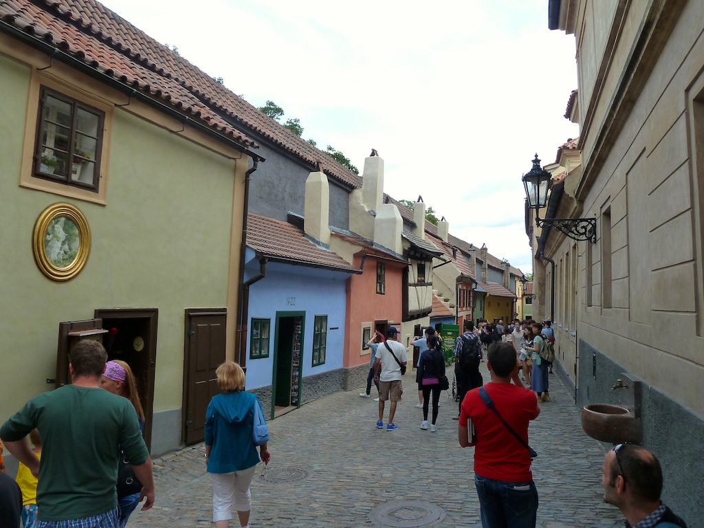 Golden Lane inside castle