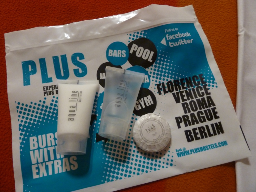 Plus Hostel Welcome Pack