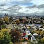 Overlooking Luxembourg from Sofitel