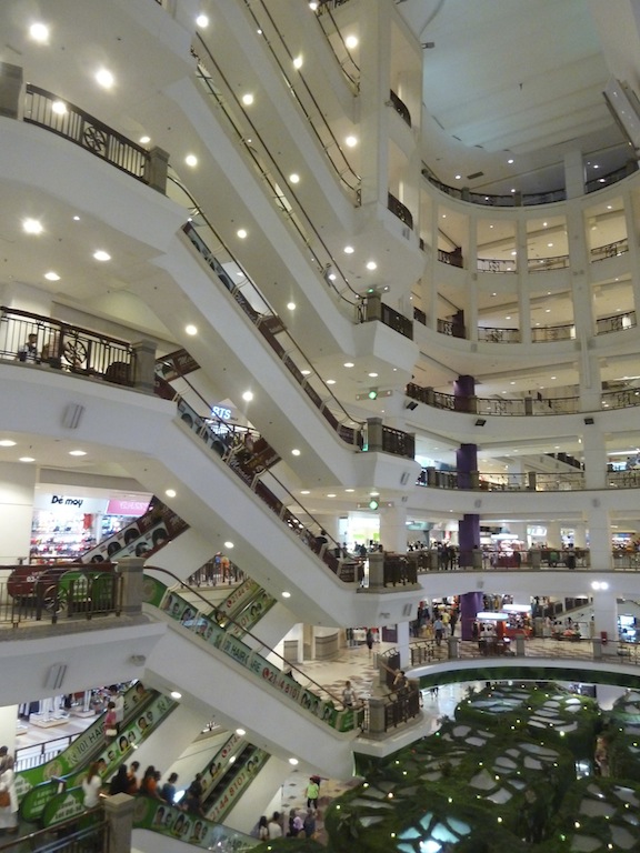 Times Square Mall Escalators